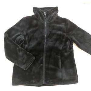 32 degrees faux fur zip up jacket